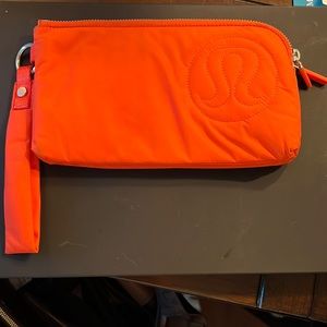 Lululemon curved wristlet